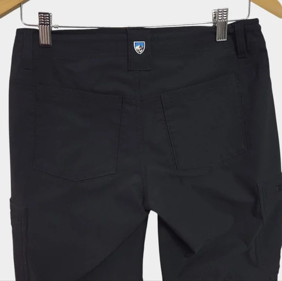 KUHL Horizon Convertible Pants 6297 Black Regular Size 2 - Picture 5 of 9